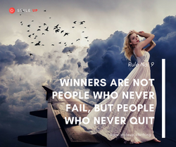 Winners are not...